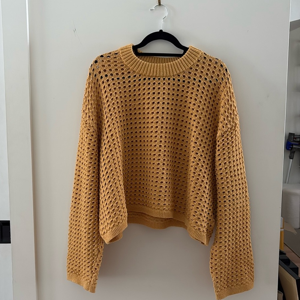 H&M crochet knit